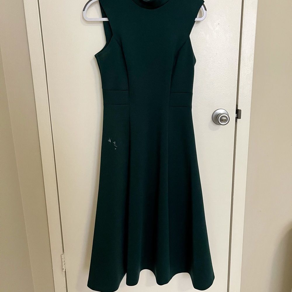 Calvin Klein Green Elegant Dress